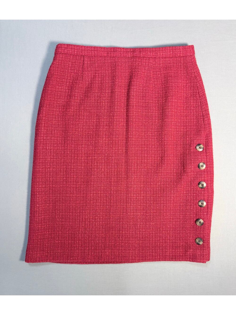 Vintage Harold’s High Waisted Tailored Wool Skirt Women’s Size 8 Made In USA